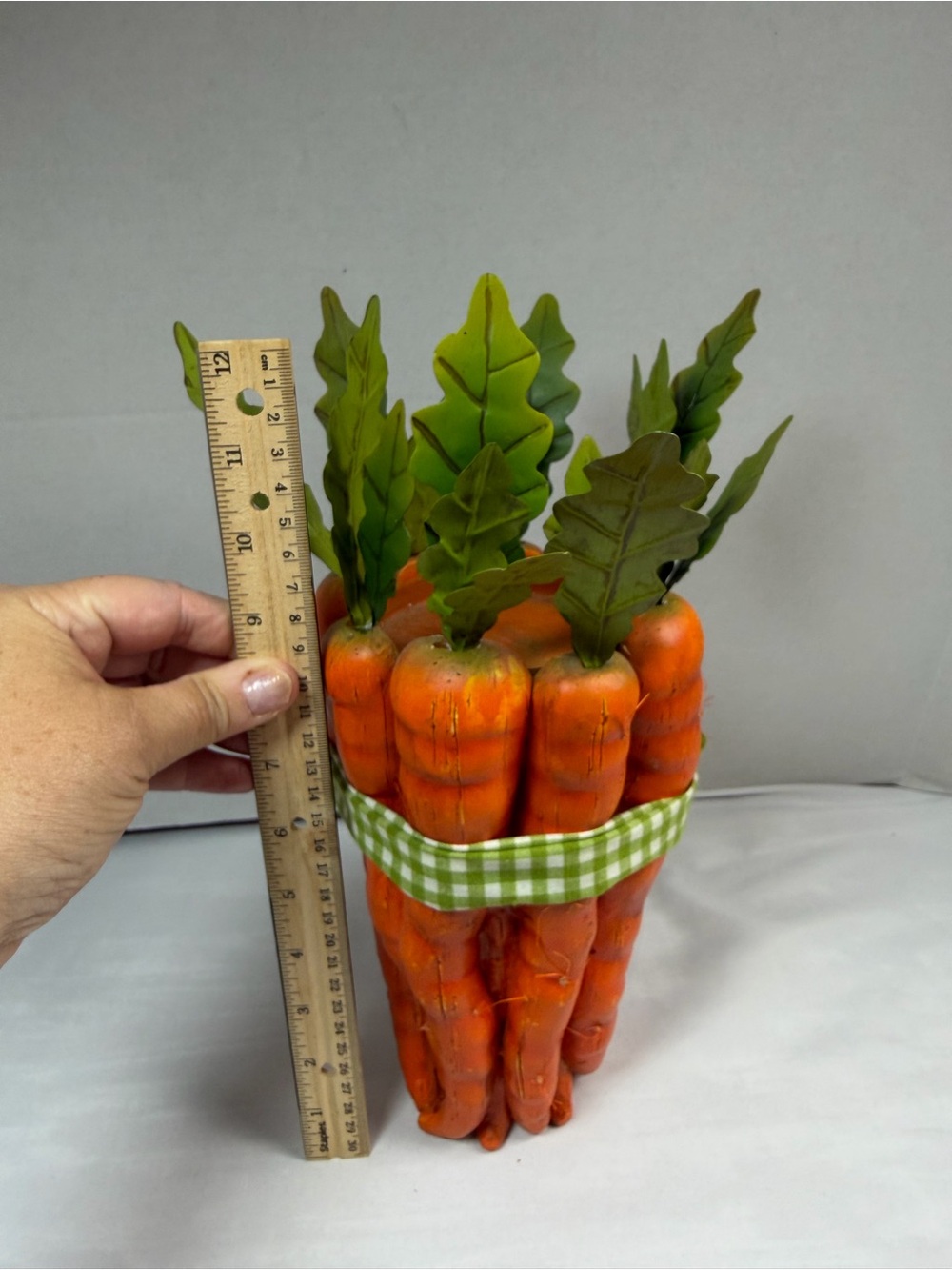 Carrot Candle Holder Beautiful Piece See Note - Picture 8 of 12